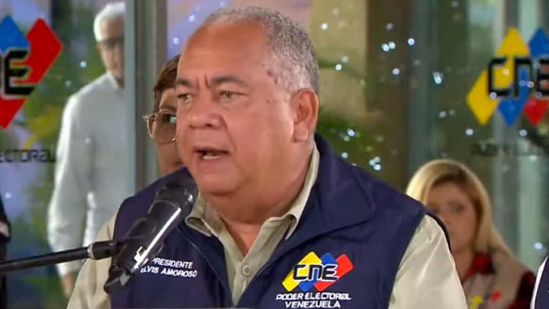 Elvis Amoroso asegura que se inscribieron más de 600 mil venezolanos en el Registro Electoral