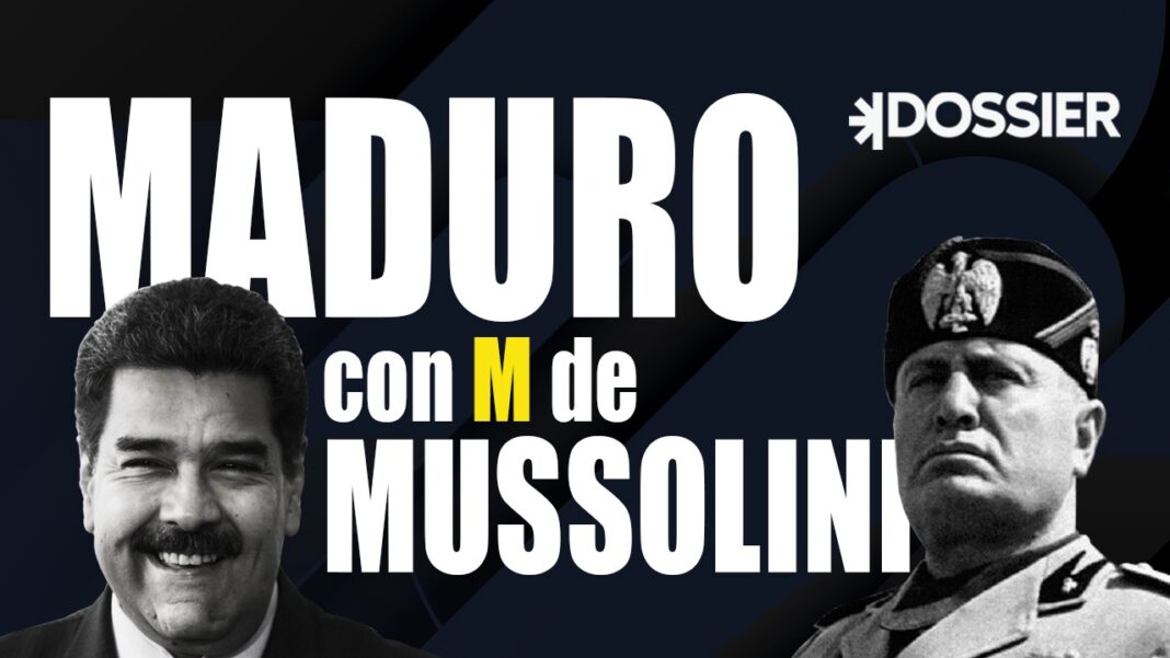 Maduro con M de Mussolini