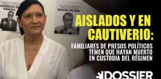 Familiares de presos políticos temen que hayan muerto en custodia del régimen: “No sabemos si están vivos” Familiares de presos políticos temen que hayan muerto en custodia del régimen: “No sabemos si están vivos”