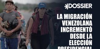La migración venezolana incrementó después de la elección presidencial La migración venezolana incrementó después de la elección presidencial