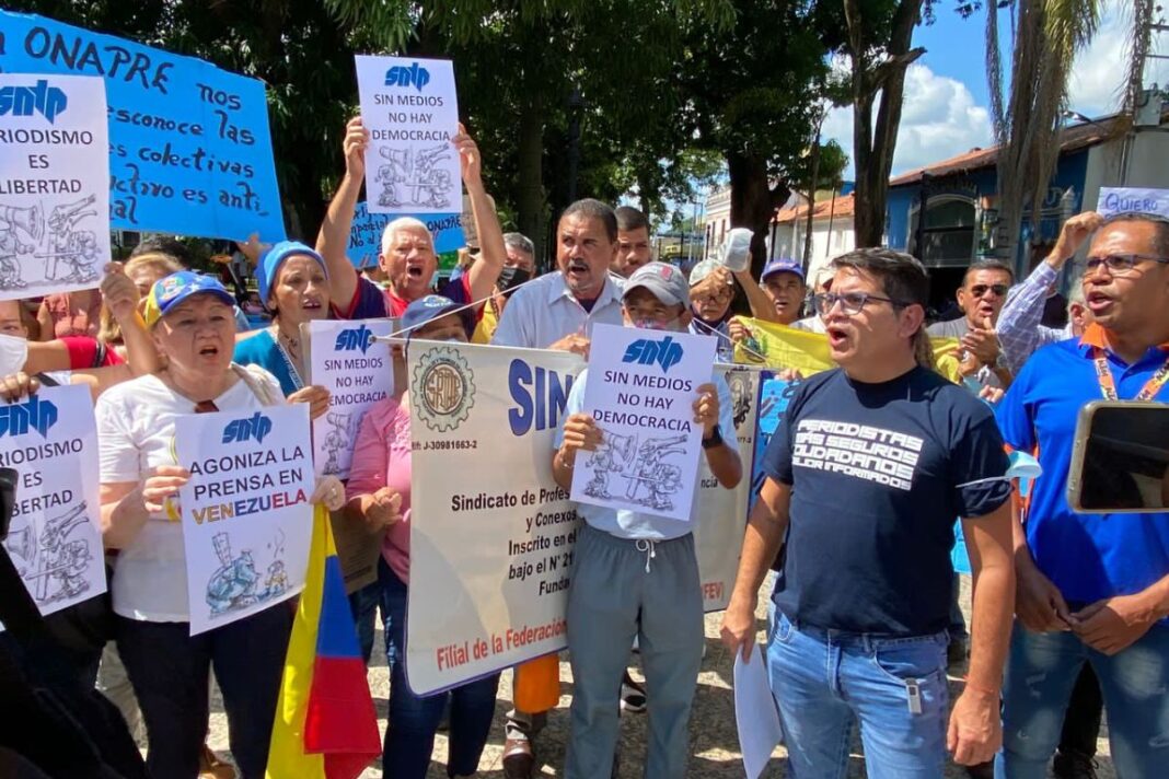 Sntp recuerda que en Venezuela existen 15 trabajadores de la prensa detenidos tras palabras del papa León XIV