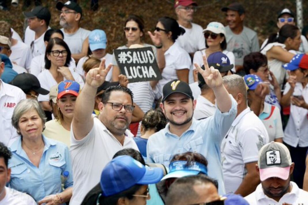 Dirigente de Vente Venezuela denuncia la desaparición forzada de su padre, Julio Velazco, en Caracas Dirigente de Vente Venezuela denuncia la desaparición forzada de su padre, Julio Velazco, en Caracas