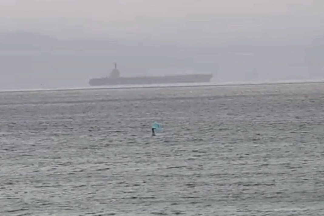 Portaaviones USS Gerald R. Ford cruza Estrecho de Gibraltar rumbo al Caribe