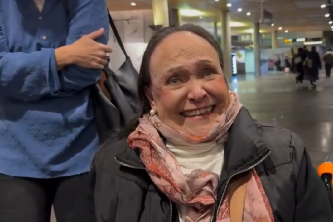 Madre de María Corina Machado llegó a Oslo para la entrega del Premio Nobel de la Paz