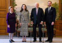 María Corina Machado recibida por los reyes y el príncipe heredero de Noruega María Corina Machado recibida por los reyes y el príncipe heredero de Noruega