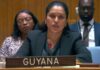 Guyana acusa en la ONU al régimen de Nicolás Maduro por «facilitar» el tráfico de drogas y amenazar la paz regional Guyana acusa en la ONU al régimen de Nicolás Maduro por "facilitar" el tráfico de drogas y amenazar la paz regional
