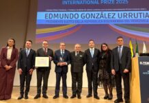 Edmundo González Urrutia recibe Premio Internacional Milton Friedman 2025 Edmundo González Urrutia recibe Premio Internacional Milton Friedman 2025