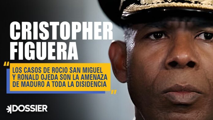 Cristopher Figuera: «Los casos de Rocío San Miguel y Ronald Ojeda son la amenaza de Maduro a toda la disidencia” Cristopher Figuera: "Los casos de Rocío San Miguel y Ronald Ojeda son la amenaza de Maduro a toda la disidencia”