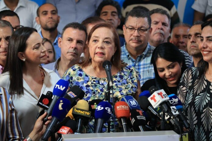 Denuncian continuación del bloqueo de las tarjetas de UNT y MUD para la inscripción de Corina Yoris Perfil | Quién es Corina Yoris, sustituta de María Corina Machado en la candidatura presidencial por la oposición