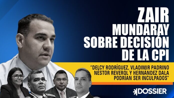 Zair Mundaray sobre decisión de la CPI: «Delcy Rodríguez, Vladimir Padrino, Néstor Reverol y Hernández Dala podrían ser inculpados» Zair Mundaray sobre decisión de la CPI: «Delcy Rodríguez, Vladimir Padrino, Néstor Reverol y Hernández Dala podrían ser inculpados»