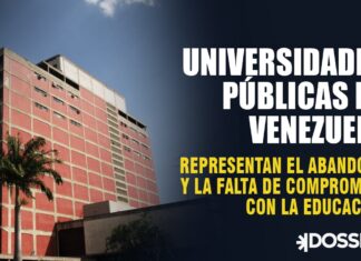 Universidades públicas en Venezuela representan el abandono y la falta de compromiso con la educación Universidades públicas en Venezuela representan el abandono y la falta de compromiso con la educación