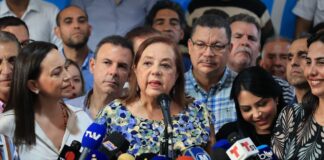CIDH denunció veto electoral del régimen de Nicolás Maduro contra la opositora Corina Yoris CIDH denunció veto electoral del régimen de Nicolás Maduro contra la opositora Corina Yoris