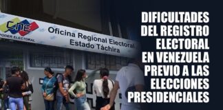 Trabas e irregularidades del Registro Electoral en Venezuela previo a las elecciones presidenciales