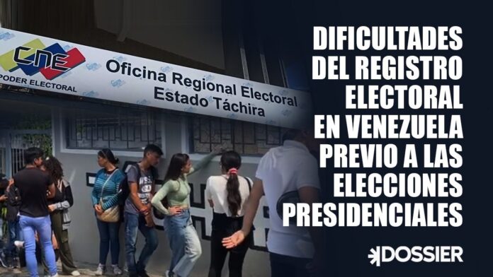 Trabas e irregularidades del Registro Electoral en Venezuela previo a las elecciones presidenciales Trabas e irregularidades del Registro Electoral en Venezuela previo a las elecciones presidenciales