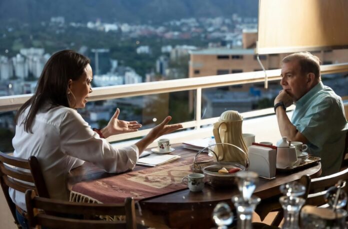 María Corina Machado y Edmundo González Urrutia: «La oposición construye una gran coalición nacional» María Corina Machado y Edmundo González Urrutia: "La oposición construye una gran coalición nacional"