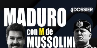 Maduro con M de Mussolini Maduro con M de Mussolini
