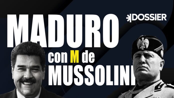 Maduro con M de Mussolini Maduro con M de Mussolini