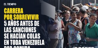 Régimen venezolano acusa a la oposición de la crisis en el país por impulsar las sanciones