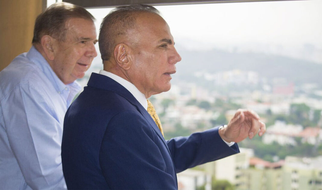 Edmundo González Urrutia se reunió con Manuel Rosales en Caracas