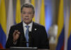 Juan Manuel Santos señala que resultados de la elección presidencial en Venezuela «no son creíbles» Juan Manuel Santos señala que resultados de la elección presidencial en Venezuela "no son creíbles"
