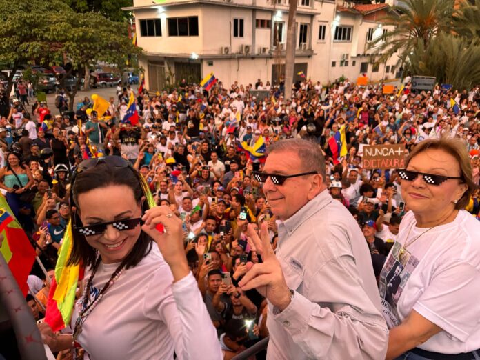 La toma de Caracas: Cierre de campaña electoral de Edmundo González Urrutia y María Corina Machado La toma de Caracas: Cierre de campaña electoral de Edmundo González Urrutia y María Corina Machado