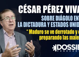 César Pérez Vivas sobre diálogo entre la dictadura y Estados Unidos: «Maduro se ve derrotado y está preparando las maletas» César Pérez Vivas sobre diálogo entre la dictadura y Estados Unidos: "Maduro se ve derrotado y está preparando las maletas"