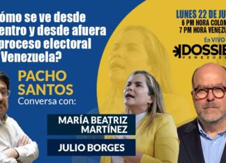 Lula da Silva, posición de la Fuerza Armada y regreso al país: Así ven María Beatriz Martínez y Julio Borges el escenario electoral en Venezuela Transición, fuerza de voto y regreso al país: Así ven María Beatriz Martínez y Julio Borges el escenario electoral en Venezuela