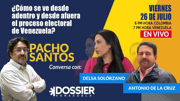 Atropellos contra políticos extranjeros, incidencias en centros de votación y una posible negociación con los resultados en la mano: Así ven Delsa Solórzano y Antonio de la Cruz el escenario electoral en Venezuela Atropellos contra políticos extranjeros, incidencias en centros de votación y una posible negociación con los resultados en la mano: Así ven Delsa Solórzano y Antonio de la Cruz el escenario electoral en Venezuela