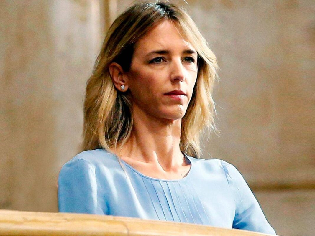 Diputada de España Cayetana Álvarez de Toledo tras su expulsión por el régimen de Nicolás Maduro: 