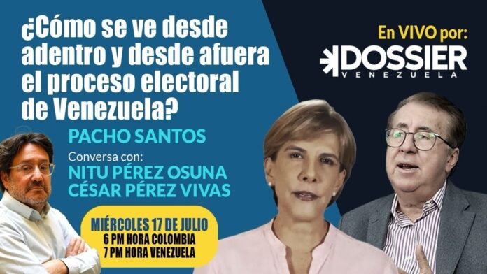 Intención de voto, Comunidad Internacional, amnistía y represión: Así ven Nitu Pérez Osuna y César Pérez Vivas el escenario electoral en Venezuela Dossier Venezuela Podcast, capitulo 2: Nitu Pérez Osuna y César Pérez Vivas opinan del escenario electoral en Venezuela