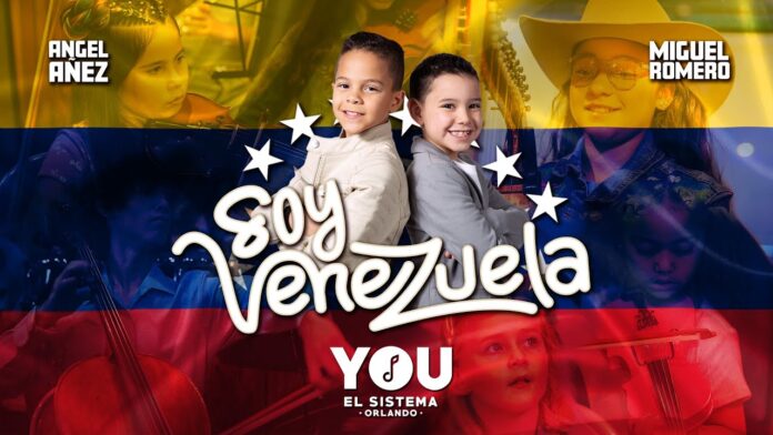 Sistema Orlando lanza canción «Soy Venezuela» que refleja el sentimiento de venezolanidad desde la perspectiva de los artistas infantes Miguel Romero y Anel Añez Sistema Orlando lanza canción «Soy Venezuela» que refleja el sentimiento de venezolanidad desde la perspectiva de los artistas infantes Miguel Romero y Anel Añez
