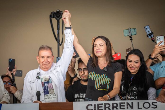 Denuncian la detención de 11 ciudadanos relacionados con la campaña electoral de María Corina Machado y Edmundo González Urrutia Foro Venezolano de Política Exterior denuncia nueva escalada de persecución y represión contra la oposición