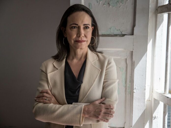 María Corina Machado reacciona a la postura del Gobierno de España: «El silencio se convierte en complicidad» María Corina Machado reacciona a la postura del Gobierno de España: "El silencio se convierte en complicidad"