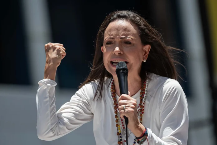 María Corina Machado: “La indiferencia frente a lo que pasa en Venezuela es complicidad” María Corina Machado: “La indiferencia frente a lo que pasa en Venezuela es complicidad”