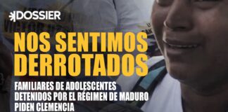 Padres de menores de edad detenidos por protestas poselectorales se sienten frustrados tras los atropellos del régimen de Nicolás Maduro Padres de menores de edad detenidos por protestas poselectorales se sienten frustrados tras los atropellos del régimen de Nicolás Maduro