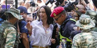 María Corina Machado exhortó a la FANB hacer respetar la soberanía popular: «Ni el CNE, ni el TSJ, ni Nicolás Maduro, han podido mostrar una sola prueba de que ganaron la elección» María Corina Machado exhortó a la FANB hacer respetar la soberanía popular: "Ni el CNE, ni el TSJ, ni Nicolás Maduro, han podido mostrar una sola prueba de que ganaron la elección"