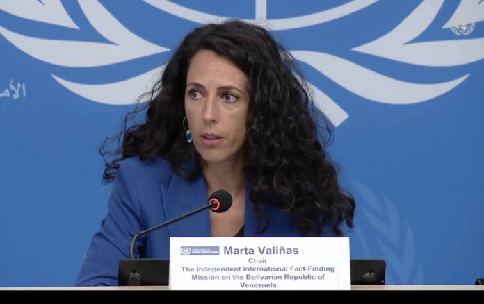 Marta Valiñas: «Es importante que las violaciones de Derechos Humanos en Venezuela sigan siendo objeto de discusión» Marta Valiñas: "Es importante que las violaciones de Derechos Humanos en Venezuela sigan siendo objeto de discusión"