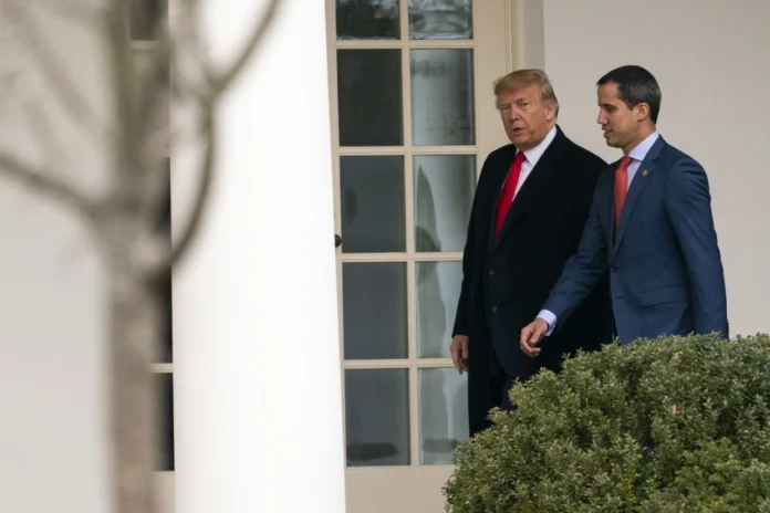 Juan Guaidó tras victoria de Donald Trump en la elección presidencial: «Su apoyo ha sido esencial para presionar las dictaduras y opciones de cambio en favor de América Latina» Juan Guaidó tras victoria de Donald Trump en la elección presidencial: "Su apoyo ha sido esencial para presionar las dictaduras y opciones de cambio en favor de latinoamericana"