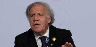 Luis Almagro tildó de «inaceptable» el asedio del régimen de Nicolás Maduro a la Embajada de Argentina en Caracas Luis Almagro tildó de "inaceptable" el asedio del régimen de Nicolás Maduro a la Embajada de Argentina en Caracas