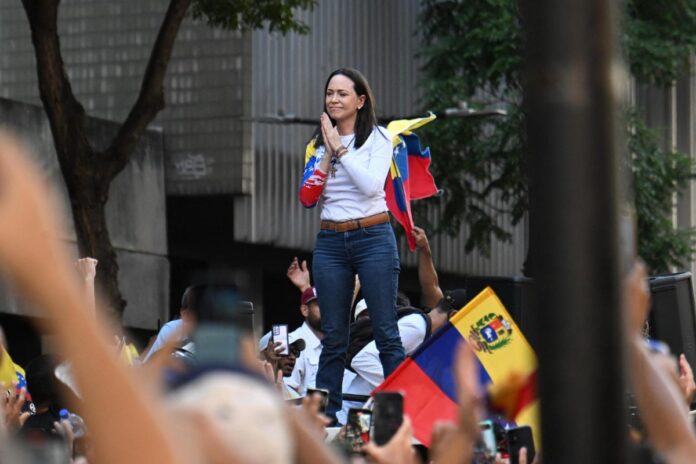 María Corina Machado reitera que no avala ninguna elección hasta se respete «el mandato del #28Jul» María Corina Machado reitera que no avala ninguna elección hasta se respete "el mandato del #28Jul"