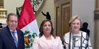 Edmundo González Urrutia llega a Perú para reunirse con la presidenta Dina Boluarte y migrantes venezolanos Edmundo González Urrutia llega a Perú para reunirse con la presidenta Dina Boluarte y migrantes venezolanos