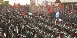 «Ante un país ocupado, con armas y cañones, como está Venezuela, ha llegado el momento del uso legítimo de la fuerza» "Ante un país ocupado, con armas y cañones, como está Venezuela, ha llegado el momento del uso legítimo de la fuerza"