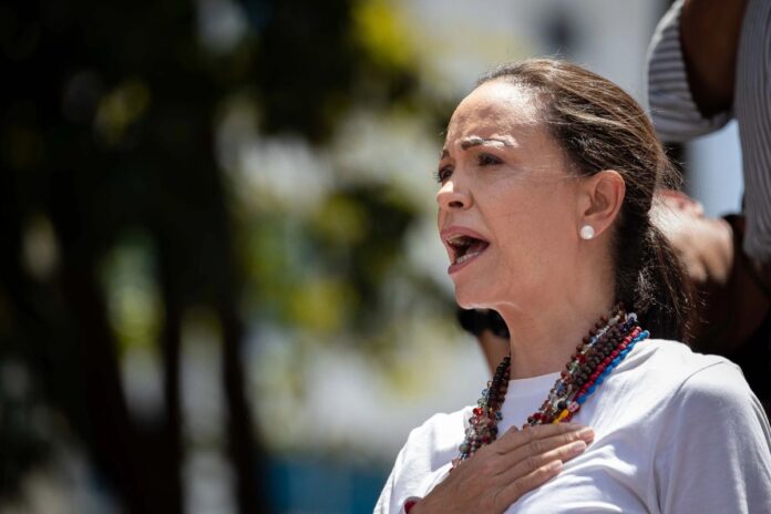 María Corina Machado convoca a manifestación de cara a toma de posesión presidencial María Corina Machado convoca a manifestación de cara a toma de posesión presidencial