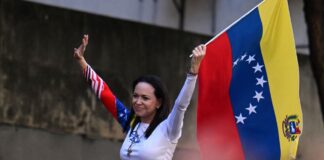 María Corina Machado: «A Nicolás Maduro solo le queda amenazar y mentir» María Corina Machado: "A Nicolás Maduro solo le queda amenazar y mentir"