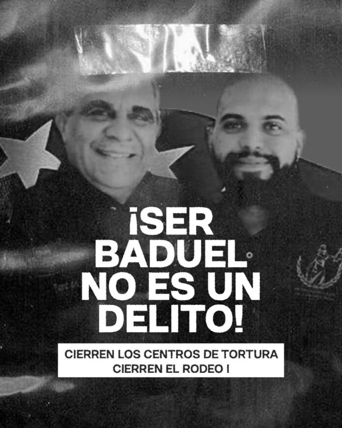 Denuncian prohibición indefinida de visitas a Adolfo Baduel Denuncian prohibición indefinida de visitas a Adolfo Baduel