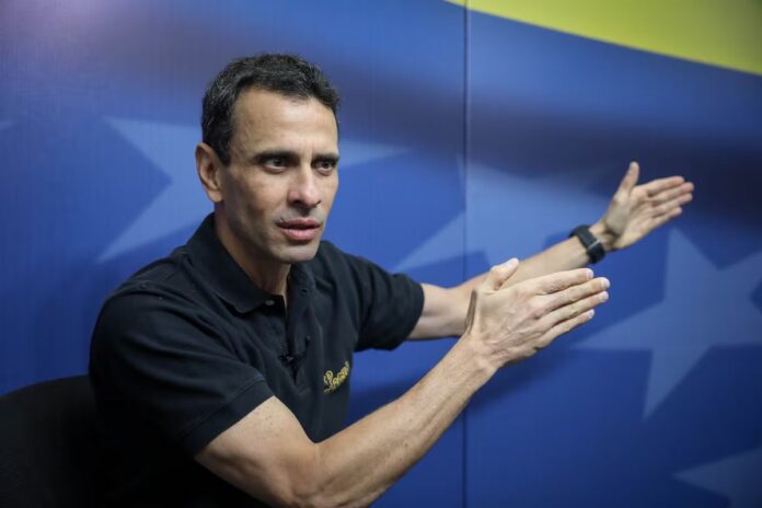 Henrique Capriles llama a votar en comicios regionales y legislativos como un «acto de resistencia» Henrique Capriles llama a votar en comicios regionales y legislativos como un "acto de resistencia"