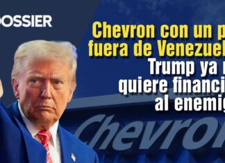 Trump ya no quiere financiar al “enemigo”: Petrolera norteamericana Chevron con un pie fuera de Venezuela Trump ya no quiere financiar al “enemigo”: Petrolera norteamericana Chevron con un pie fuera de Venezuela