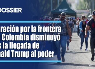 Migración por la frontera con Colombia disminuyó tras la llegada de Donald Trump al poder Migración por la frontera con Colombia disminuyó tras la llegada de Donald Trump al poder