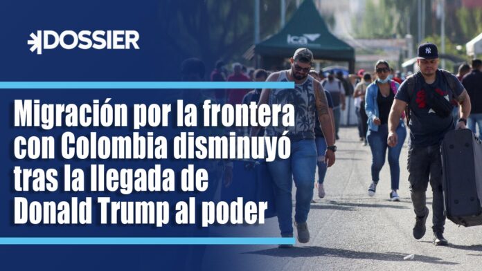 Migración por la frontera con Colombia disminuyó tras la llegada de Donald Trump al poder Migración por la frontera con Colombia disminuyó tras la llegada de Donald Trump al poder