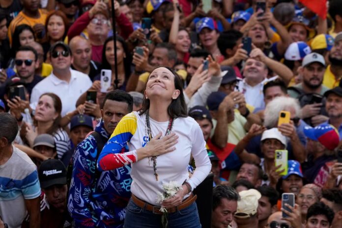 María Corina Machado pide celeridad a la CPI en caso Venezuela tras detención de expresidente filipino María Corina Machado pide celeridad a la CPI en caso Venezuela tras detención de expresidente filipino
